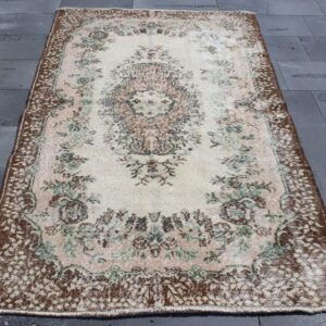 3.9 ft. x 7.2 ft. Vintage Turkish Rug TR29697 Image 1