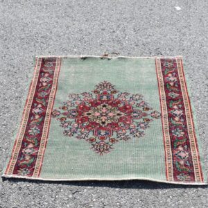 2.9 ft. x 3 ft. Vintage Turkish Rug TR30657 Image 1