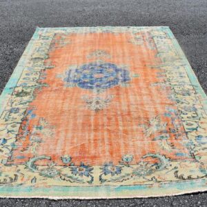 6.1 ft. x 8.7 ft. Vintage Turkish Rug TR30727 Image 1