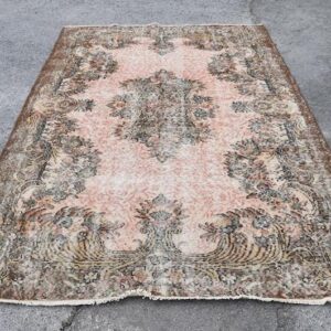 5.8 ft. x 9.2 ft. Vintage Turkish Rug TR30847 Image 1