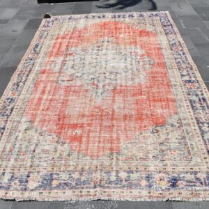5.9 ft. x 6.1 ft. Vintage Turkish Rug TR30927 Image 1