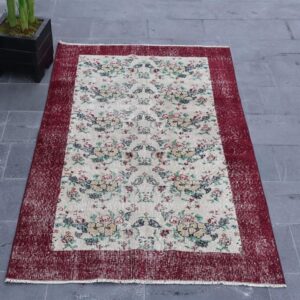 3.8 ft. x 6.9 ft. Vintage Turkish Rug TR31197 Image 1