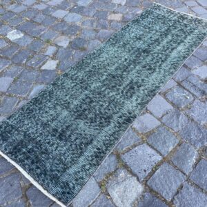 1.5 ft. x 4.6 ft. Vintage Overdyed Rug TR31503 Image 1