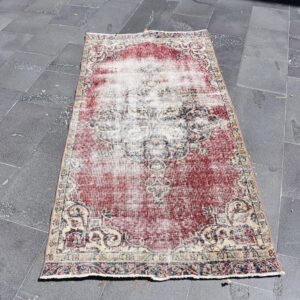 3.1 ft. x 6 ft. Vintage Turkish Rug TR31517 Image 1
