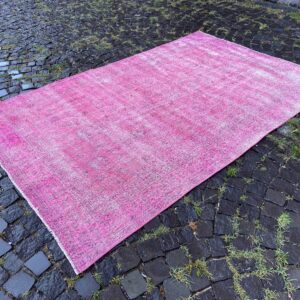 5.7 ft. x 9 ft. Vintage Overdyed Rug TR31553 Image 1