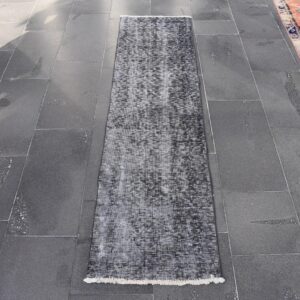 1.6 ft. x 6.4 ft. Vintage Overdyed Rug TR31623 Image 1