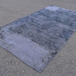 5.2 ft. x 9.7 ft. Vintage Overdyed Rug TR31753 Image 1