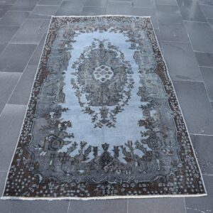 3.7 ft. x 7.2 ft. Vintage Overdyed Rug TR31783 Image 1