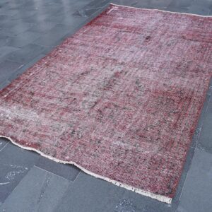 5.5 ft. x 9.1 ft. Vintage Overdyed Rug TR31823 Image 1