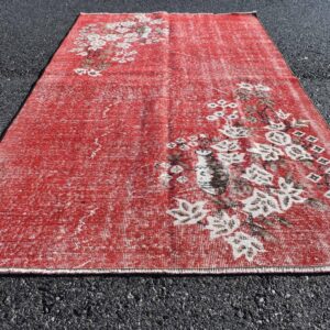 3.6 ft. x 6.6 ft. Vintage Overdyed Rug TR31843 Image 1