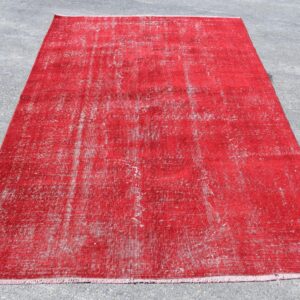 5.1 ft. x 7.4 ft. Vintage Overdyed Rug TR31873 Image 1
