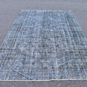5.6 ft. x 8.8 ft. Vintage Overdyed Rug TR31883 Image 1