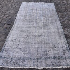 4.1 ft. x 8.9 ft. Vintage Overdyed Rug TR31893 Image 1