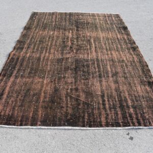 5.9 ft. x 9.4 ft. Vintage Overdyed Rug TR31943 Image 1