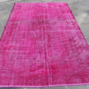 5.2 ft. x 8.7 ft. Vintage Overdyed Rug TR31973 Image 1