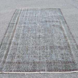 5.3 ft. x 8.6 ft. Vintage Overdyed Rug TR31983 Image 1