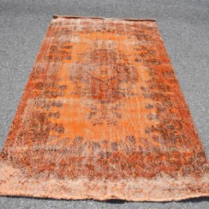 4.8 ft. x 9.3 ft. Vintage Overdyed Rug TR32013 Image 1