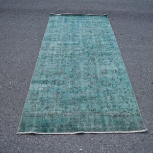 3.9 ft. x 9.1 ft. Vintage Overdyed Rug TR32113 Image 1