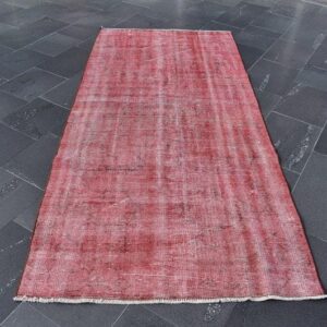 3.5 ft. x 8.3 ft. Vintage Overdyed Rug TR32123 Image 1