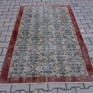 3.7 ft. x 6.7 ft. Vintage Turkish Rug TR32147 Image 1