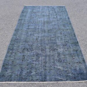 3.8 ft. x 8 ft. Vintage Overdyed Rug TR32173 Image 1
