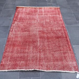 3.8 ft. x 6.2 ft. Vintage Overdyed Rug TR32213 Image 1