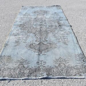 3.4 ft. x 8.2 ft. Vintage Overdyed Rug TR32223 Image 1
