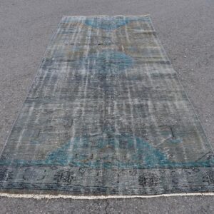 4.6 ft. x 10.8 ft. Vintage Overdyed Rug TR32303 Image 1