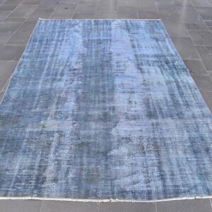5.4 ft. x 8.7 ft. Vintage Overdyed Rug TR32313 Image 1