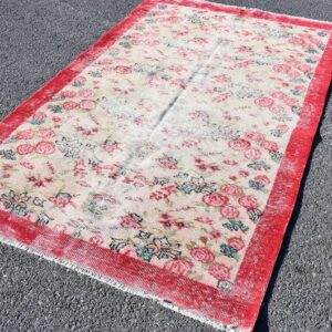 4.5 ft. x 7.5 ft. Vintage Turkish Rug TR32317 Image 1