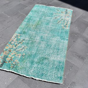 3.2 ft. x 6.3 ft. Vintage Overdyed Rug TR32413 Image 1