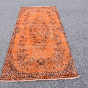 3.3 ft. x 7.5 ft. Vintage Overdyed Rug TR32463 Image 1