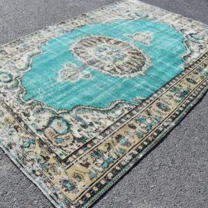 6.2 ft. x 9 ft. Vintage Turkish Rug TR32517 Image 1