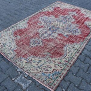 5.1 ft. x 8.4 ft. Vintage Turkish Rug TR32597 Image 1