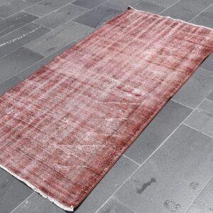 3.2 ft. x 6.2 ft. Vintage Overdyed Rug TR32613 Image 1