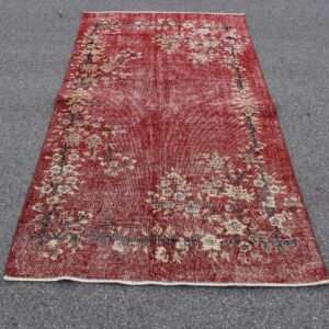 3.8 ft. x 7.2 ft. Vintage Overdyed Rug TR32643 Image 1
