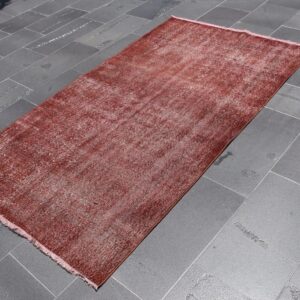 3.7 ft. x 6.7 ft. Vintage Overdyed Rug TR32673 Image 1
