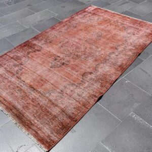 4 ft. x 7.2 ft. Vintage Overdyed Rug TR32733 Image 1