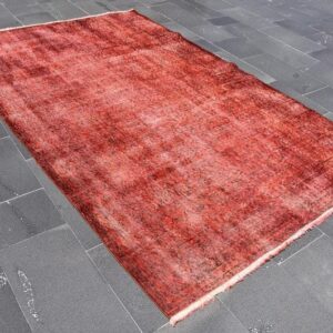 5.5 ft. x 8.9 ft. Vintage Overdyed Rug TR32753 Image 1