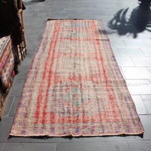 3.9 ft. x 10.7 ft. Vintage Turkish Rug TR32787 Image 1