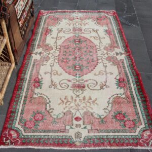 3.7 ft. x 6.9 ft. Vintage Turkish Rug TR32817 Image 1