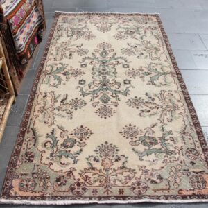 3.7 ft. x 7 ft. Vintage Turkish Rug TR32867 Image 1