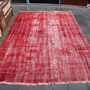 5.5 ft. x 8.8 ft. Vintage Overdyed Rug TR32903 Image 1