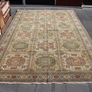 6.4 ft. x 9.9 ft. Vintage Turkish Rug TR32907 Image 1