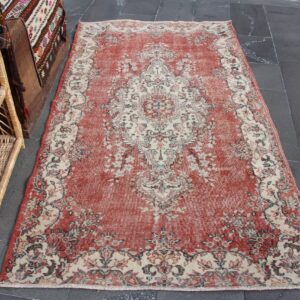 3.9 ft. x 7.2 ft. Vintage Turkish Rug TR32927 Image 1