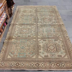 4.2 ft. x 7.1 ft. Vintage Turkish Rug TR33017 Image 1