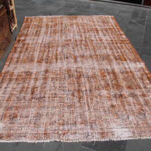 5.4 ft. x 9.1 ft. Vintage Overdyed Rug TR33033 Image 1