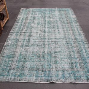 5.1 ft. x 7.5 ft. Vintage Overdyed Rug TR33093 Image 1