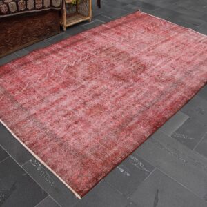 5.3 ft. x 8.9 ft. Vintage Overdyed Rug TR33103 Image 1