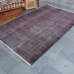5.2 ft. x 8.9 ft. Vintage Overdyed Rug TR33143 Image 1